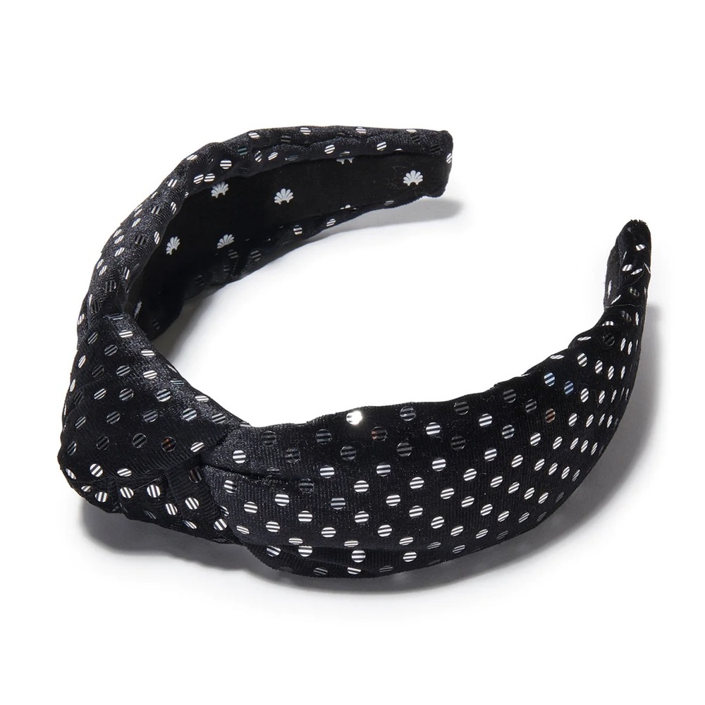 Lele Sadoughi Velvet Knotted Headband